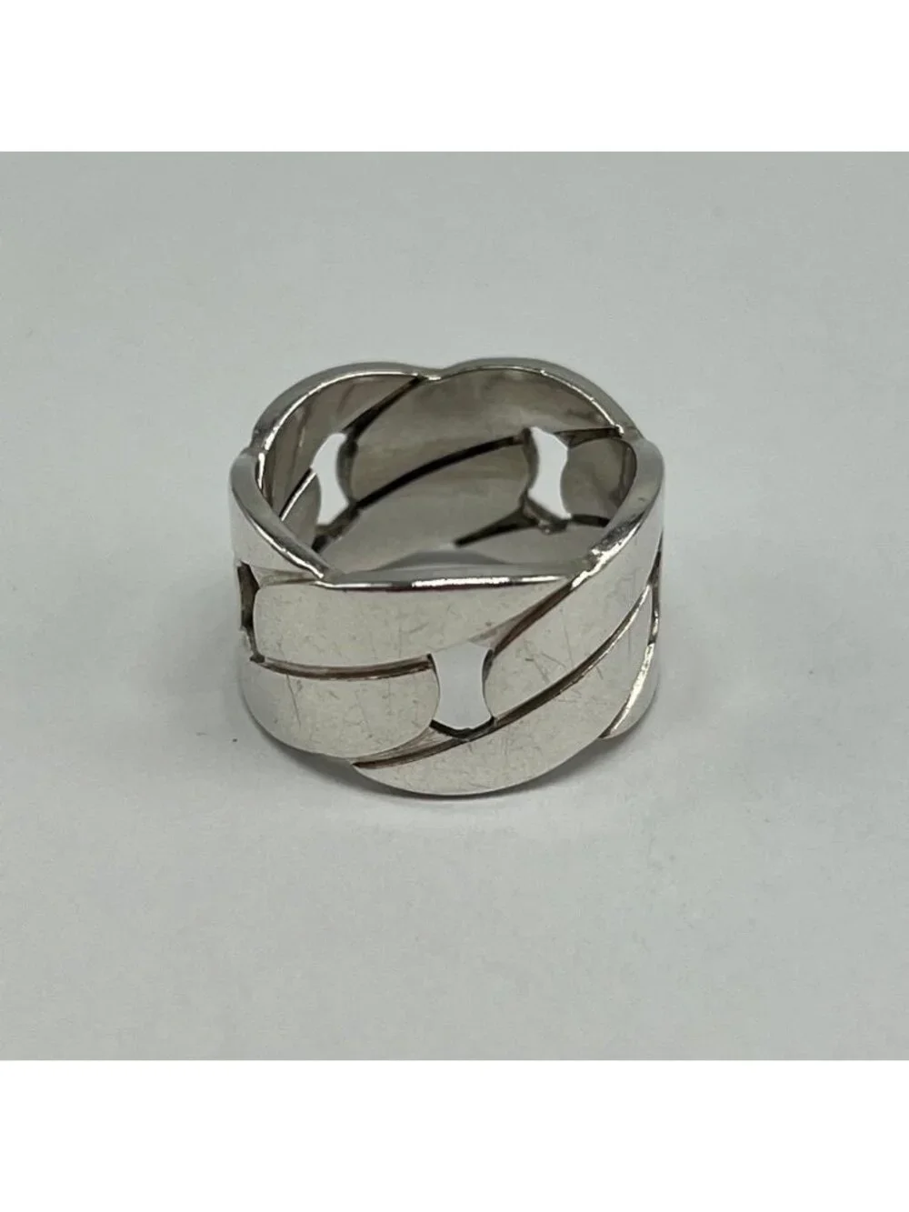 Gucci G Chain Wide Ring
